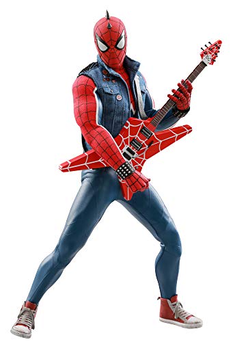 Figura Spider-Punk 30 cm. Marvel's Spiderman. Masterpiece. Escala 1:6. Hot Toys