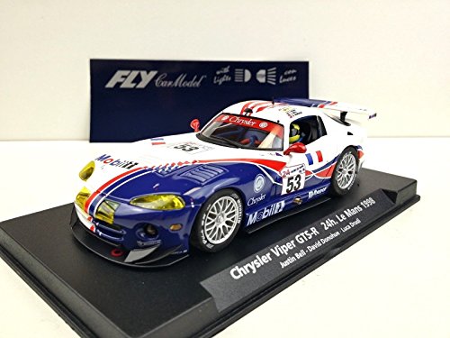 FLy Slot SCX Scalextric 99009 A-84L Compatible Chrysler Viper GTS-R 24h. Le Mans 1998