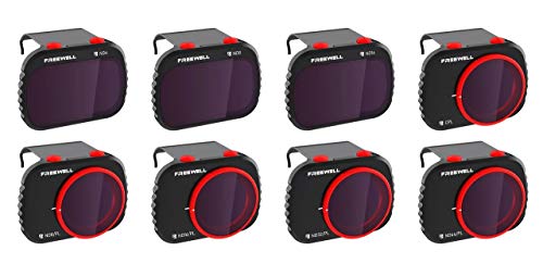 Freewell All Day - 4K Series - 8Paquetes de Filtros Compatibles con Mavic Mini/Mini 2