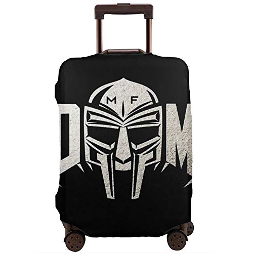 Fundas para Maletas MF Doom (2) Protector de Maleta de Viaje, Funda de Maleta con Cremallera, Fundas de impresión de Moda Lavables para Maletas, Protector de Maleta de Viaje con Cremallera