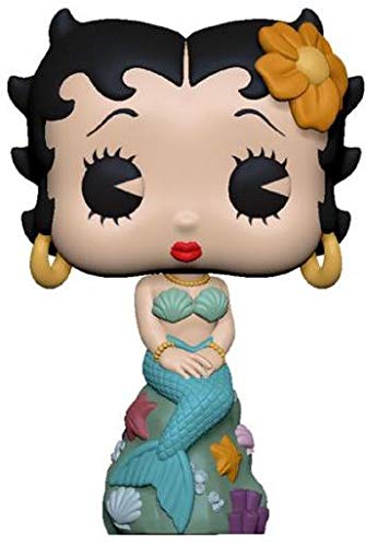 Funko- Pop Vinilo: Betty Boop: Mermaid Figura Coleccionable, Multicolor, Estándar (38485)