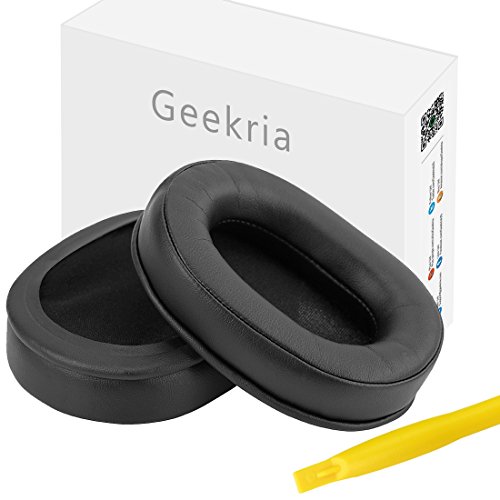 Geekria Almohadillas de Repuesto para Auriculares Turtle Beach Ear Force Stealth 700, 450, 420X, 600, 500P, Ear Force XO Seven para Juegos, Almohadillas para Orejas (Poliuretano Cuadrado Redondo)