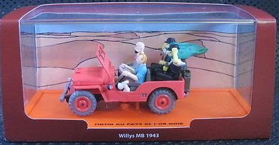 Générique Tintin - Jeep Willys MB 1943