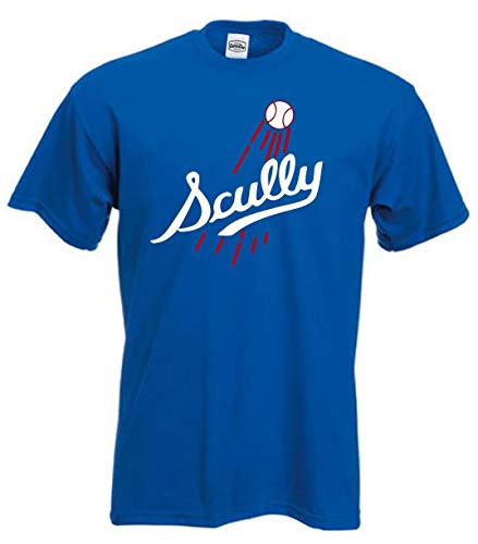 GG TeeCamp Vin Scully Baseball Hall of Fame Broadcaster California Baseball Fans. Men's T-Shirt,Camisetas y Tops(X-Large)