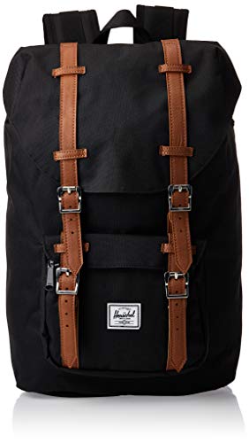 Herschel Mochila de a diario 10020-00001-os_Black, 17 L, color negro