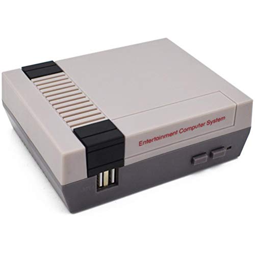 HJKPM Mini Rojo Y Negro De La Máquina, La Interfaz AV 8 bits NES FC Retro TV Consolas Apoyo para La Diversión De Dobles Y Construido En 620 Juegos Clásicos [Plug and Play]