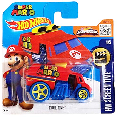 Hot Wheels Cool-One Super Mario HW Screen Time 4/5 2016 (224/250) Short Card