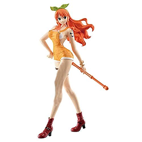 Huhu One Piece: Nami Anime Figura de acción Modelo Estatua - 15cm Personajes de PVC Escultura Muñeca de Juguete Coleccionable