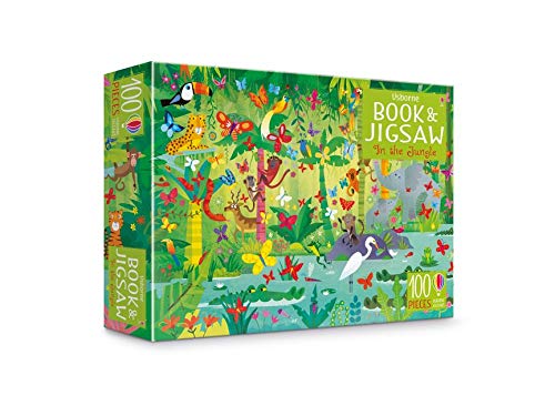 In The Jungle (Usborne Book and Jigsaw)