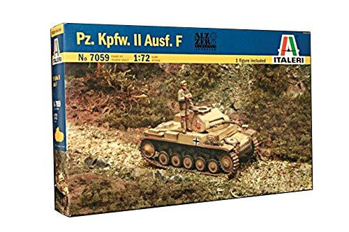 Italeri 7059S Pz. Kpfw. II Ausf. F - Vehículo blindado