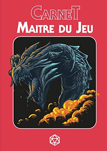 JDR Journal Carnet Maître du jeu: A4 100 pages | Carnet de Jeux De Rôle  ( RPG Game Master )  | Cahier pour noter vos aventures, Stratégies, Plans,Armes |  Design Vintage