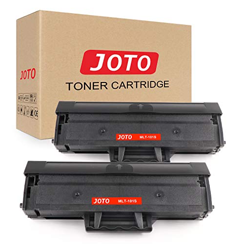 JOTO MLT-D101S(1500 páginas) Compatible Cartucho Reemplazo Para Samsung ML-2160 ML-2165 scx-3405 scx-3400 SCX-3405 SCX-3405FW SCX-3405F SCX-3405W ML-2164W ML-2165W SCX-3400F SF-760P,2 Negro