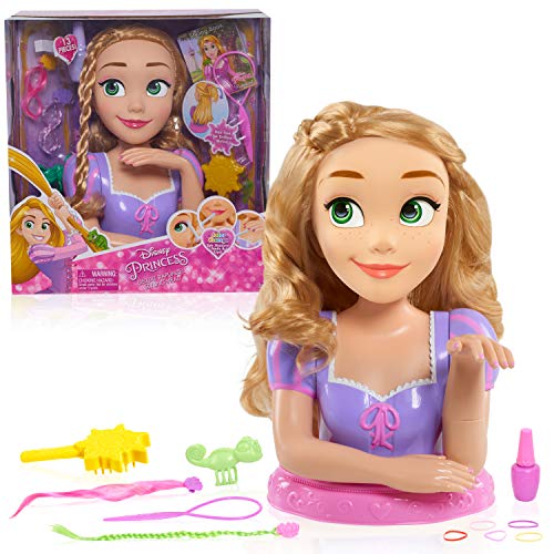 JP Disney Styling JPL87360 Disney Princesa Rapunzel Deluxe Styling Head