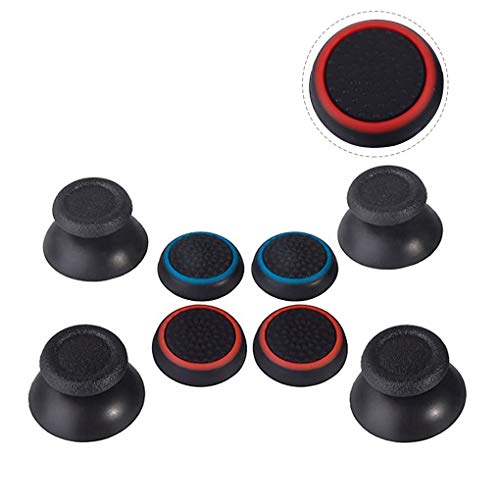 kexinda 8pcs Joystick plástico de la Cubierta de Silicona del palillo del Pulgar Cap Antideslizante reemplazo del botón para Playstation 4