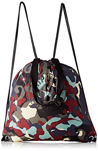 Kipling - Hiphurray Packable, Bolsos totes Mujer, Multicolor (Camo L Light), 39x43x1 cm (B x H T)