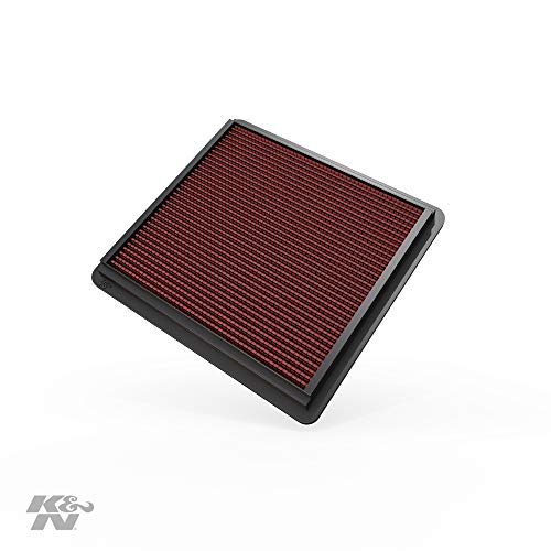 K&N 33-2298 Filtro de Aire Coche, Lavable y Reutilizable