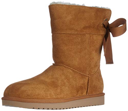 Koolaburra by UGG Women's Andrah Short Classic Boot, Chestnut, 42 EU