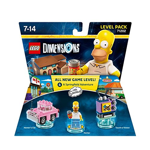 LEGO Dimensions Level Pack Simpsons - Juegos de construcción, 7 año(s), 98 Pieza(s), Dibujos Animados, 14 año(s), 3 cm