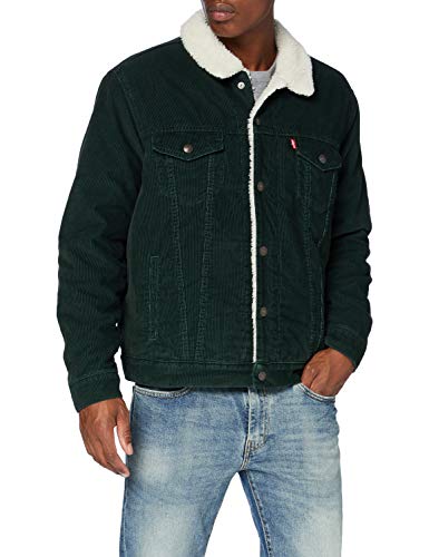 Levi's Type 3 Chaqueta, Scarab Cord Sherpa Trucker, M para Hombre