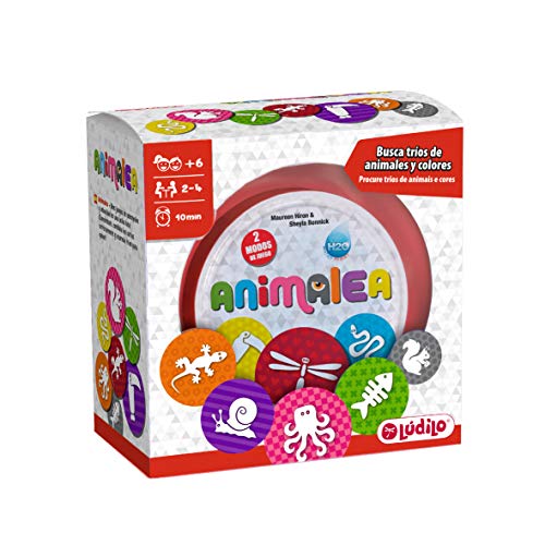 Lúdilo Animalea, Encuentra tríos, mesa en familia, juego educativo para desarrollar concentración (PERCEPCIÓN VISUAL)