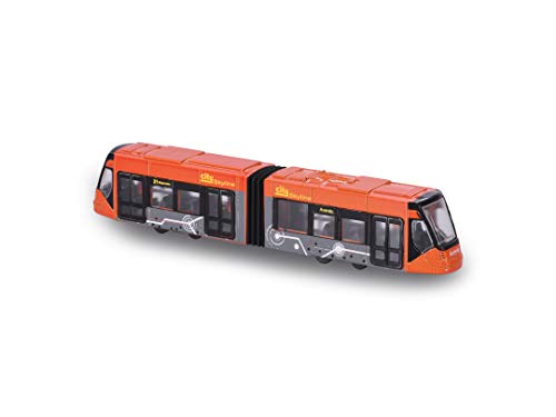 Majorette 212053303q01 Siemens avenio Tram, Naranja