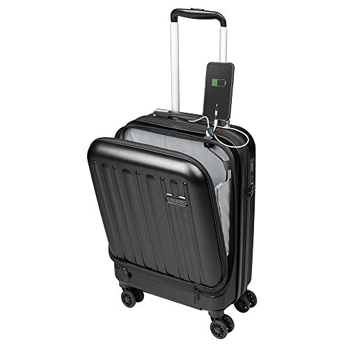 Maletas de Viaje de Cabina 55x40x20 con USB de Carga Equipaje de Mano Trolley rigida 4 Ruedas giratorias 360º candado TSA Maleta Ryanair, Grandes Resistentes Sulema