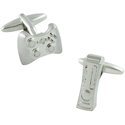 MasGemelos - Gemelos xBox360 Plateada Cufflinks