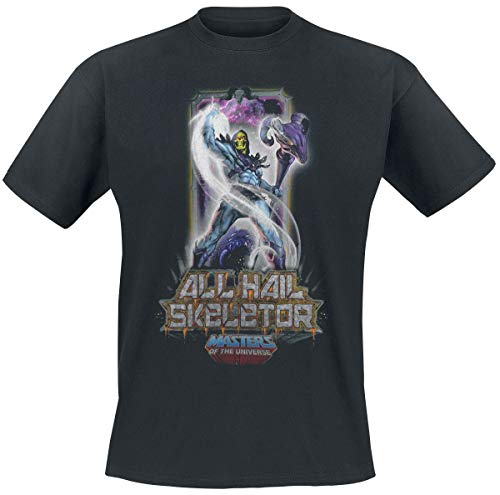 Masters of the Universe Camiseta de Hombre Skeletor Cotton Black - M