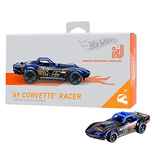 Mattel - Hot Wheels ID Vehículo de juguete, coche Corvette, +8 años ( FXB19)