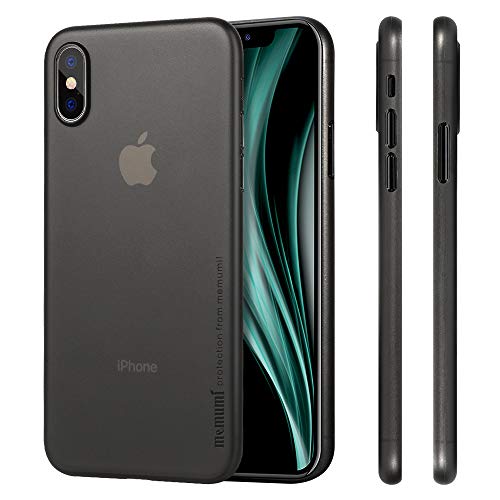 memumi Funda Compatible con iPhone X, Funda para iPhone 10, Ultra Slim Anti-Rasguño y Resistente Huellas Dactilares Totalmente Protectora Caso de Plástico Duro Cover Case [Slim Series]