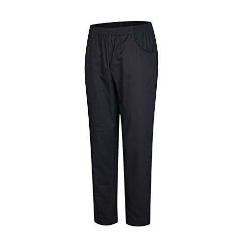 MISEMIYA - PANTALÓN Sanitarios Unisex Cintura ELÁSTICA Uniforme Laboral MÉDICO Enfermera Limpieza Veterinaria SANIDAD HOSTELERÍA- Ref.8312 - XL, Negro