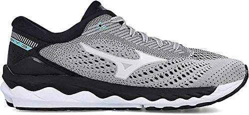 Mizuno WAVE SKY 3, Zapatillas de Running por Mujer, Gris (GlacierGray/White/AquaSplash 02), 39 EU