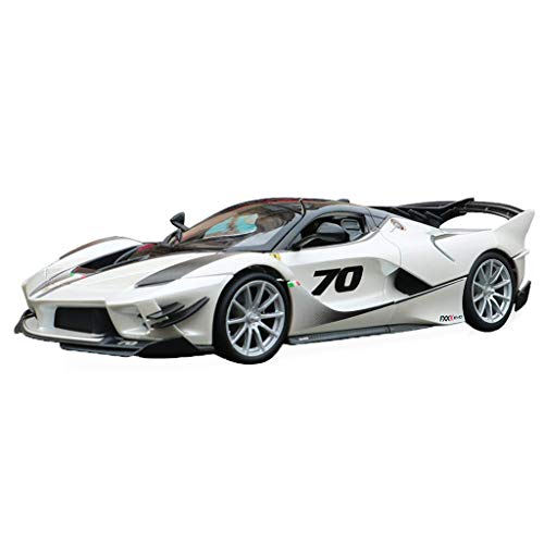 Modelo de coche 1:18 Ferrari FXXK EVO coche de deportes de colección for adultos versión de simulación de aleación modelo de coche exclusivo Adornos de colección modelo (color: rojo, Tamaño: 26.5cm *