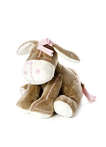 Mousehouse Gifts Bebé Infante Peluche Animal de Felpa Juguete Rosa Burro asno para recién Nacido bebé niña