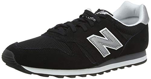 New Balance 373 Core, Zapatillas Bajas Hombre, Negro (Black), 42.5 EU