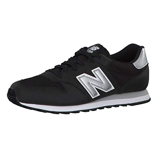 New Balance 500 Core, Zapatillas Hombre, Negro (Black Silver), 45.5 EU