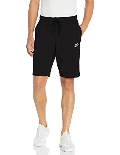 NIKE Club Short JSY Pantalones Cortos, Hombre, Negro (Black/White), 2XL