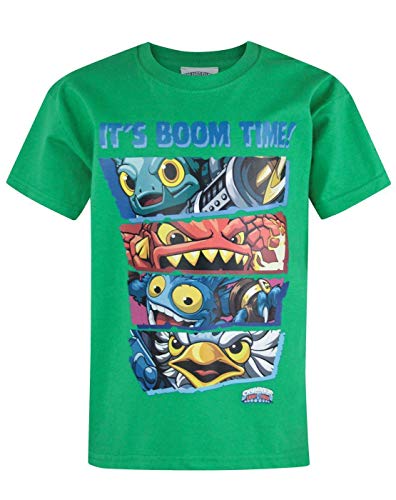 Niño - Official - Skylanders - Camiseta (11-12 Años)