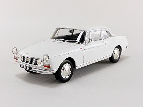 Norev: 1:18 1967 Peugeot 404 Coupe – Arosa Blanco – NV184831