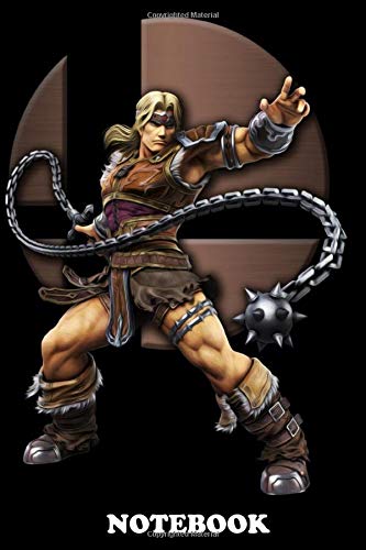 Notebook: Simon Belmont , Journal for Writing, College Ruled Size 6" x 9", 110 Pages