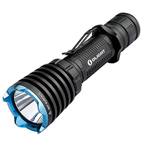 OLIGHT Warrior X - Linterna táctica recargable (2000 lúmenes, 560 m, carga magnética, USB MCC 1 A, 2 configuraciones para uso en caza o fuerzas del orden, 2000 lúmenes, 560 m)