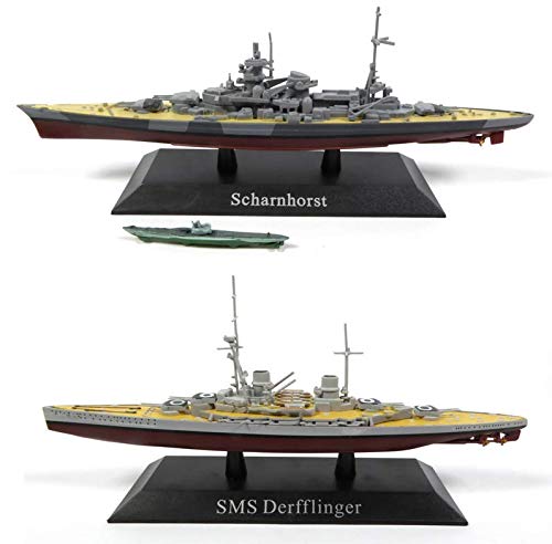 OPO 10 - Lote de 2 Buques de Guerra 1/1250: SMS DERFFLINGER + SCHARNHORST (WS13 + WS02)