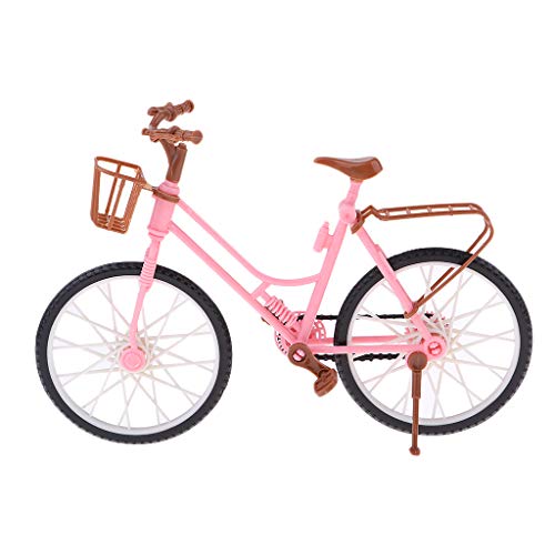 P PRETTYIA Miniatura Bicicleta Escala 1/6 Accesorios Juguete Pretender para Niños - #4