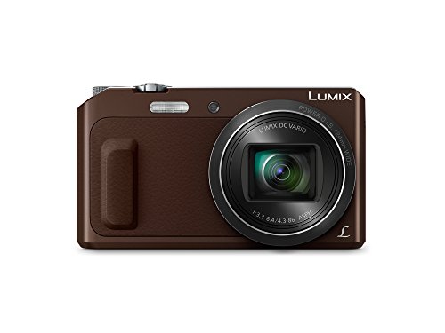 Panasonic Lumix DMC-TZ58 Cámara Digital Compacta (16 MP, 4608 x 3456 Pixeles, Mos, 20x, Full HD, Marrón) (versión importada)