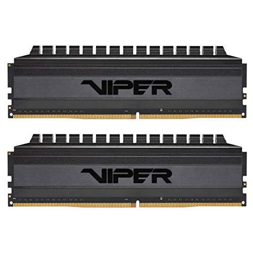 Patriot Viper 4 Blackout Series DDR4 64GB (2 x 32GB) 3600MHz Módulo de Memoria Alto Rendimiento - PVB464G360C8K