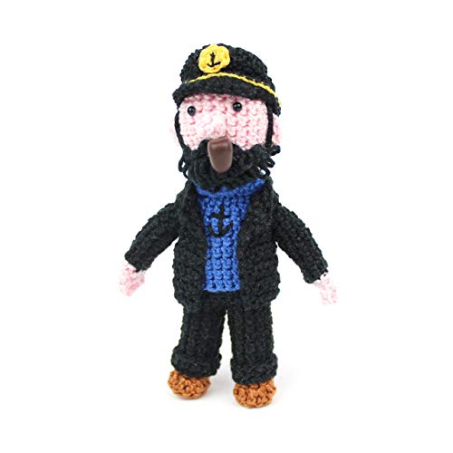 Peluche Amigurumi Capitan Haddock