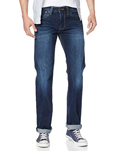 Pepe Jeans Kingston Zip Vaqueros, Azul (12Oz Rope Dye Glory Dk W53), 33W / 32L para Hombre