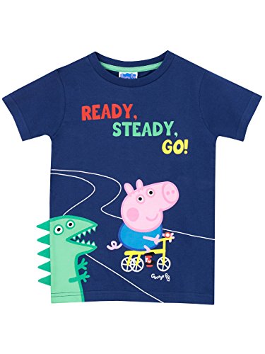 Peppa Pig - Camiseta para niño George Pig - 2 a 3 Años