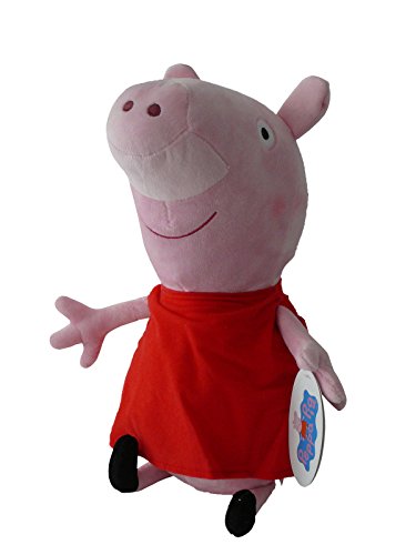 Peppa Pig - Peppa vestido rojo clásico 20cm Calidad super soft - Peluche - Ouast