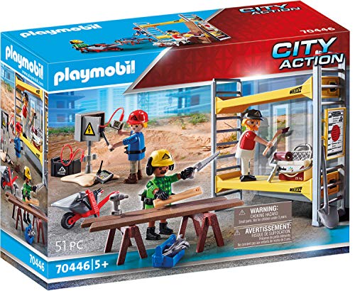 PLAYMOBIL 70446 Andamio con Obreros